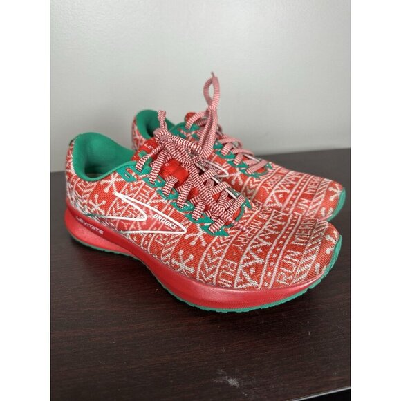 Brooks Shoes - Brooks Levitate 5 Run Merry Christmas Women's Running Shoes - Size 9